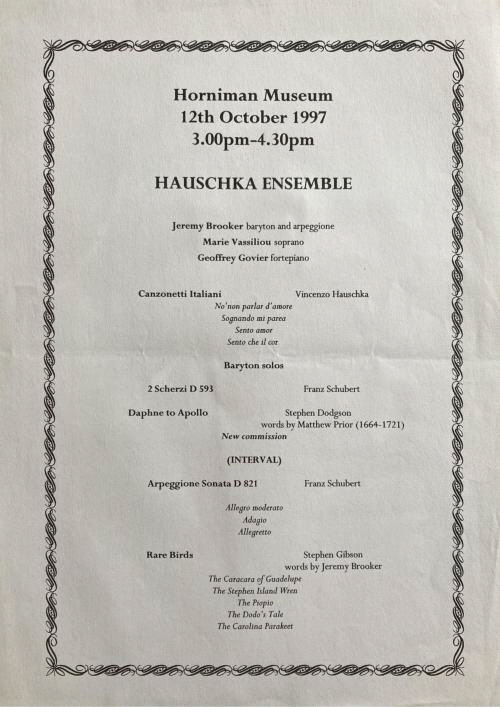 Hauschka Ensemble 3
